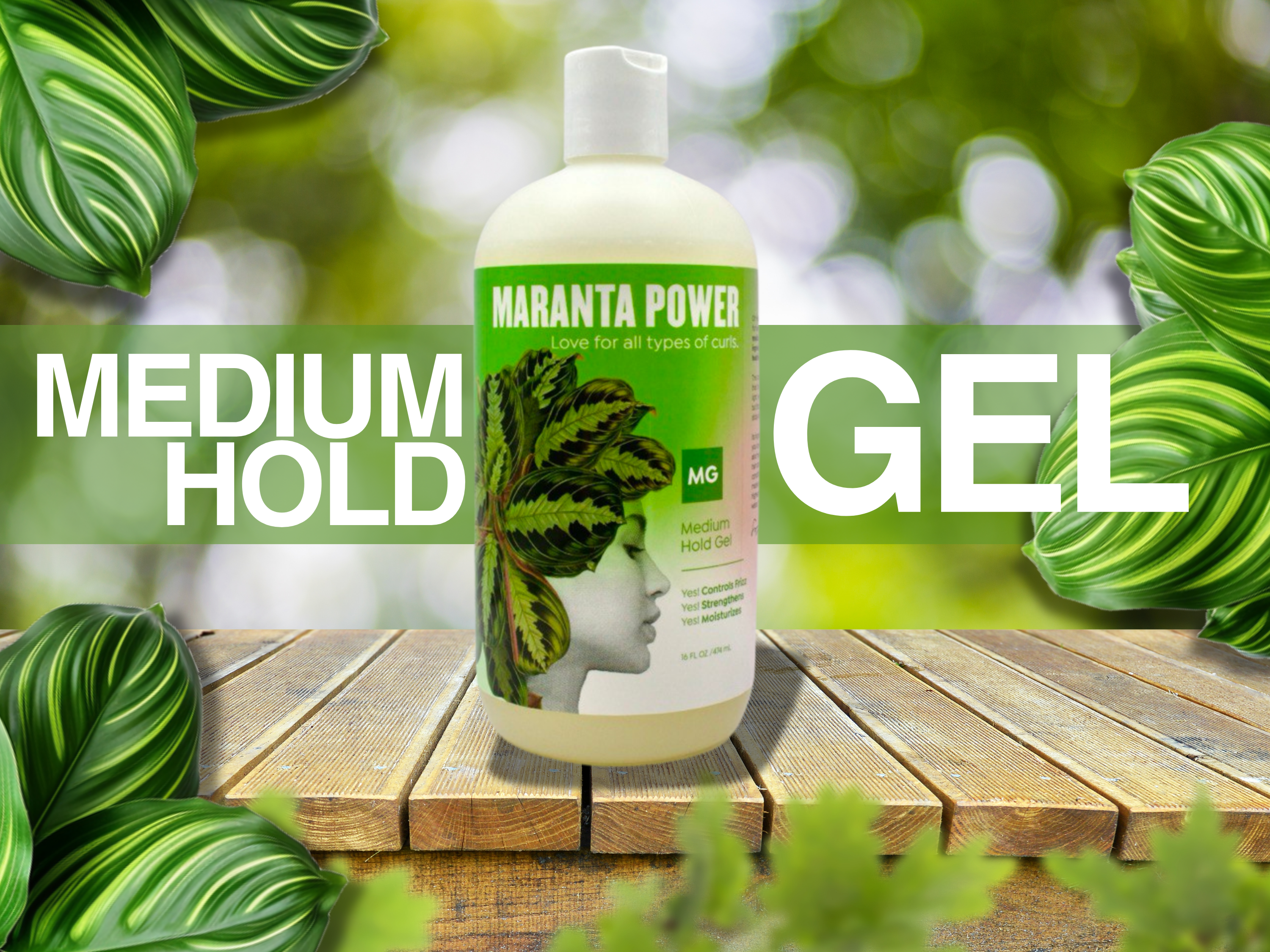 Descubre el Medium Hold Gel de Maranta Power: La Clave para Rizos Definidos y Naturales